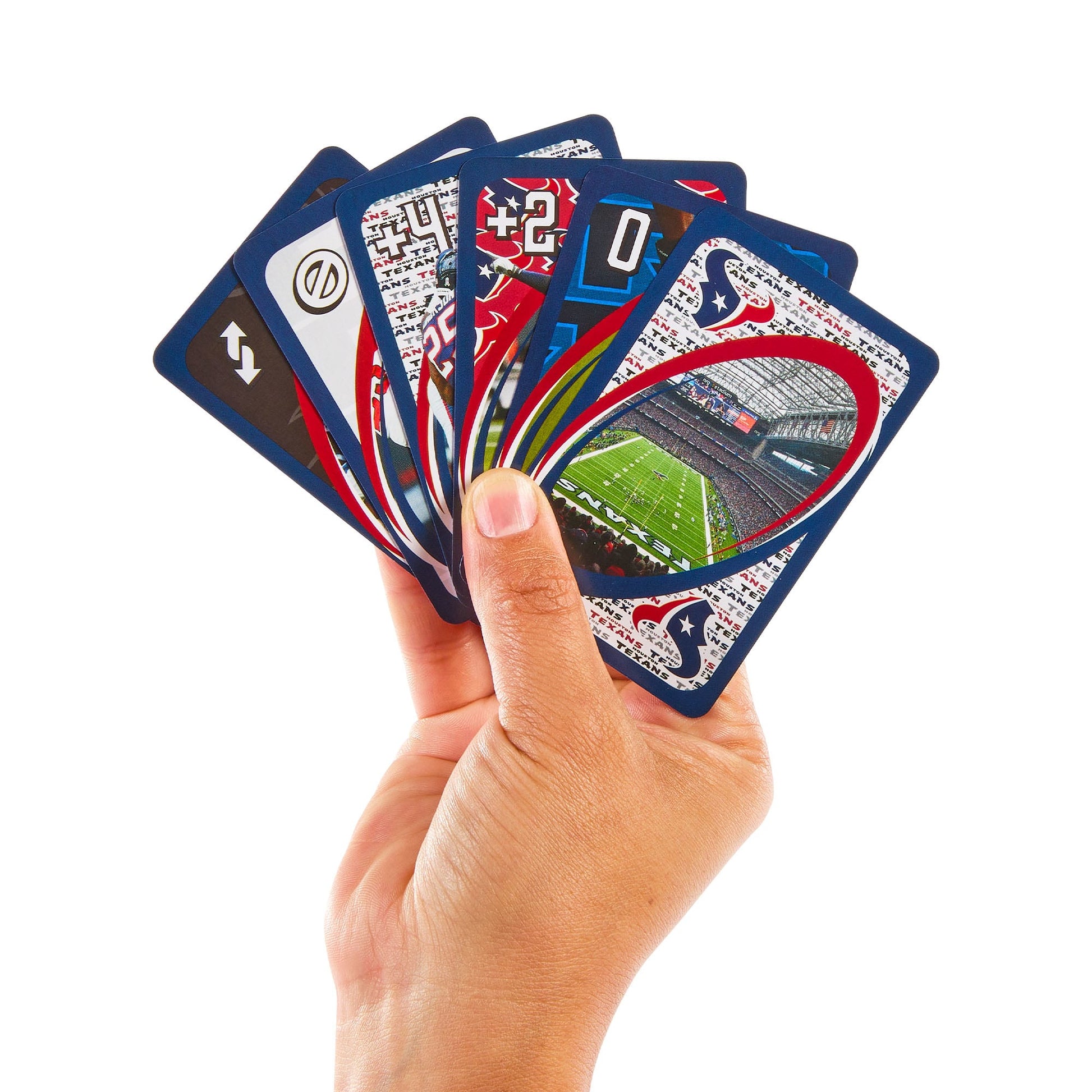 UNO Fandom NFL Houston Texans Game Deck - Bộ Bài UNO Đội Bóng Houston Texans - Mattel - Hình ảnh chi tiết 2