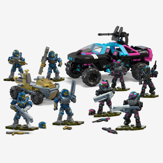 MEGA Halo Multiplayer Mayhem Building Toy Kit Bộ Đồ Chơi Lắp Ráp Mô Hình MEGA HRR68
