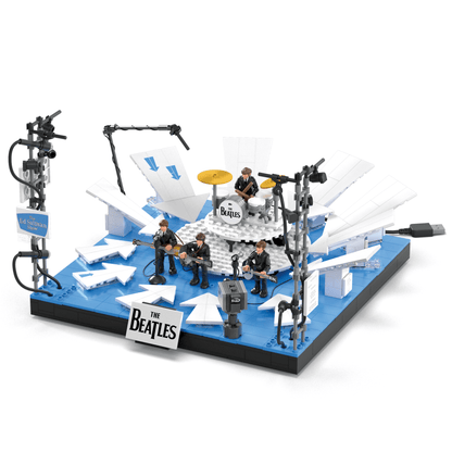 MEGA Showcase The Beatles 'Ladies and Gentlemen, The Beatles!' Building Toy Kit - Bộ Đồ Chơi Lắp Ráp Mô Hình Sân Khấu Sưu Tầm - Mattel