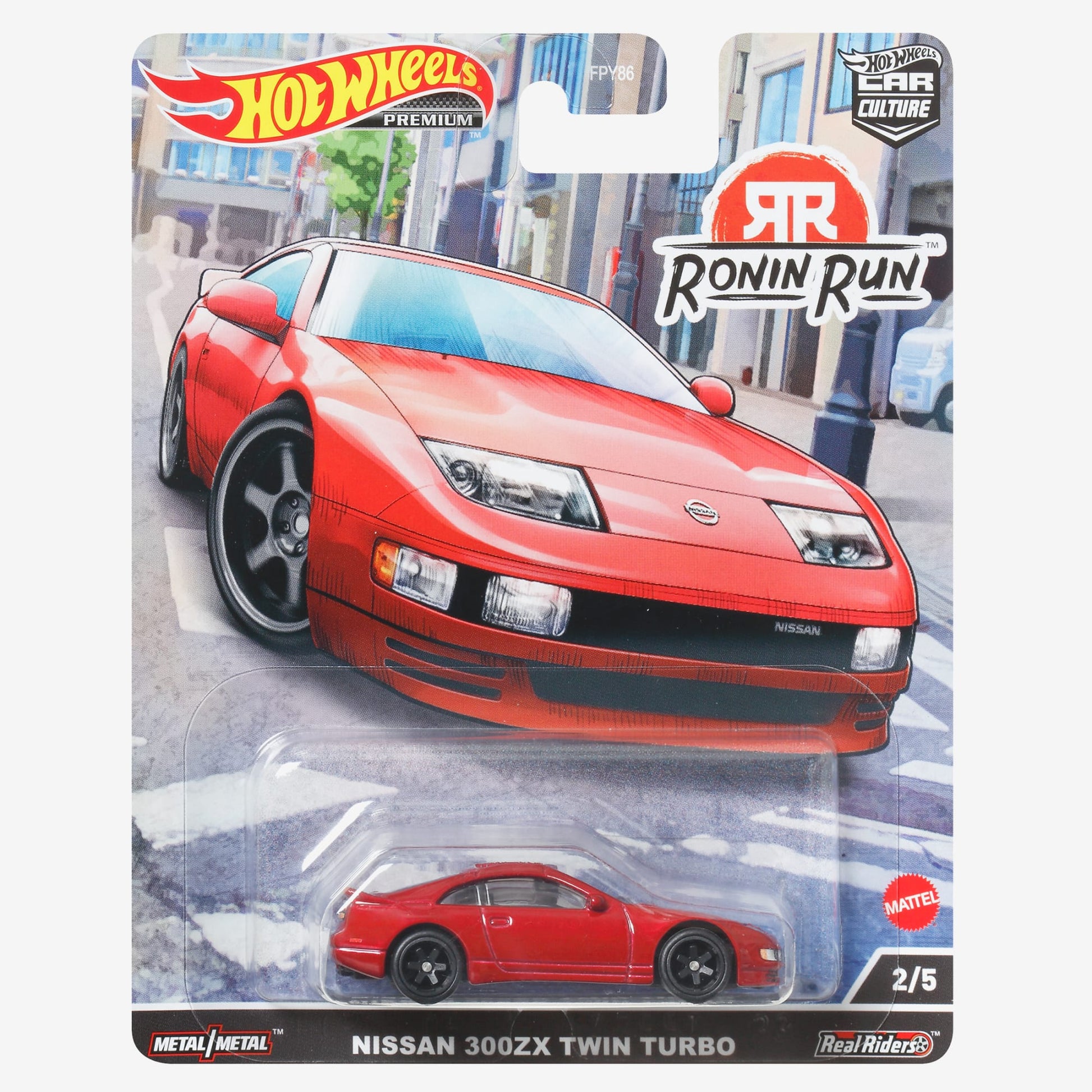 Hot Wheels Car Culture Circuit Legend Nissan 300ZX Twin Turbo Mô hình xe Diecast 1:64 Hot Wheels - Hình ảnh sản phẩm