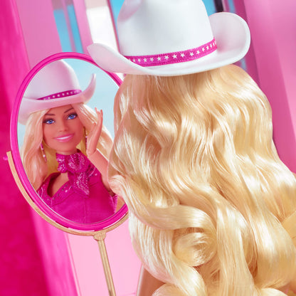 Barbie in Pink Western Outfit – Barbie The Movie - Búp bê sưu tầm cao cấp Mattel HPK00 - Hình ảnh bổ sung 4