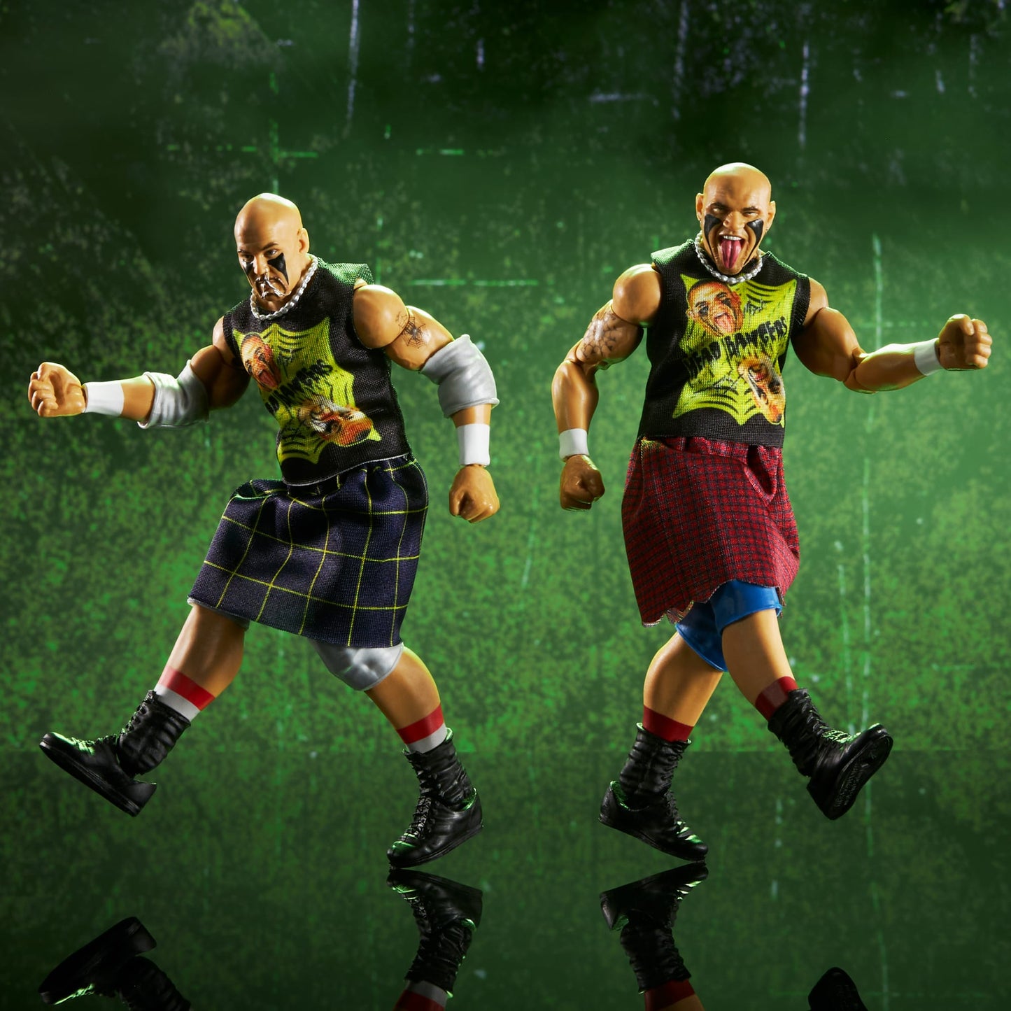 WWE Elite Collection The Headbangers 2-Pack - Bộ 2 Mô Hình Đồ Chơi WWE - Mattel - Hình ảnh chi tiết 2