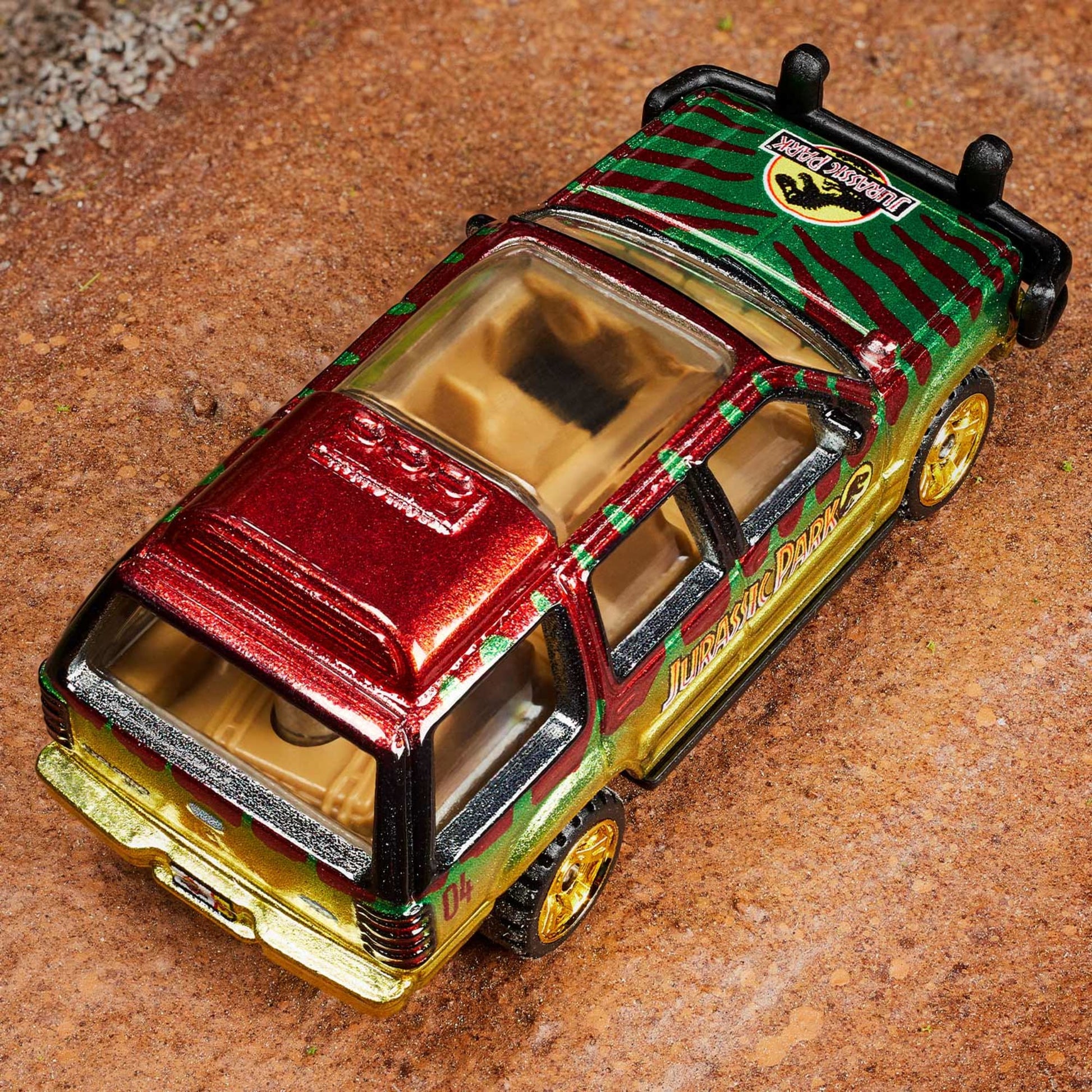 Matchbox 1993 Ford Explorer Jurassic Park - Mô Hình Xe 1:64 Sưu Tầm Cao Cấp - Mattel Creations - Hình ảnh bổ sung 8