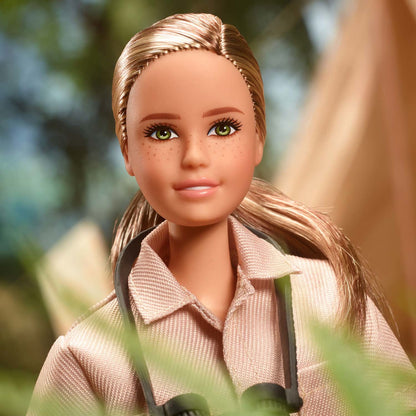 Dr. Jane Goodall Barbie Inspiring Women Doll - Búp Bê Sưu Tầm Cao Cấp - Barbie Signature - Góc nhìn khác 3
