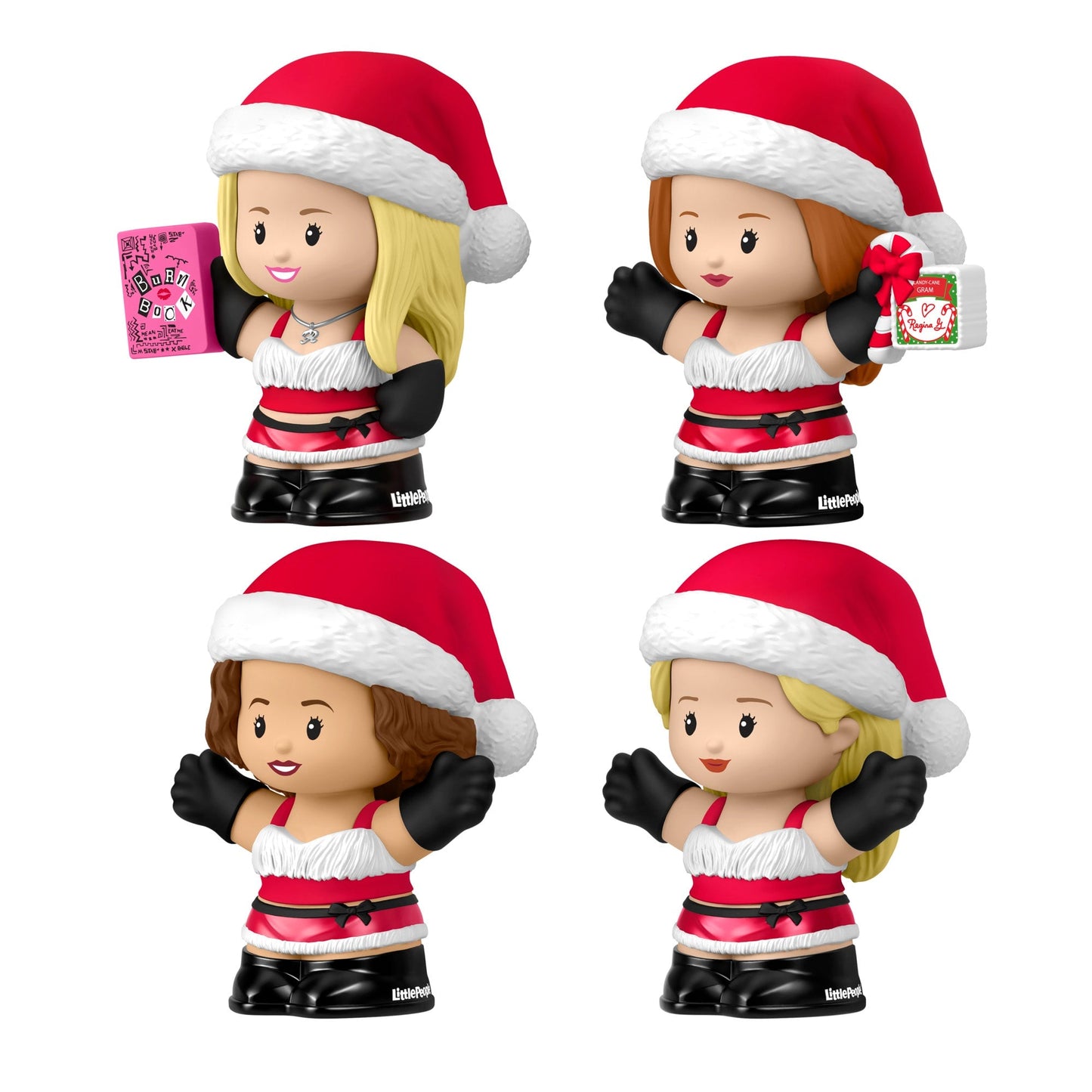 Little People Collector Mean Girls Movie Special Edition Holiday Set - Bộ Mô Hình Nhân Vật Kỷ Niệm 20 Năm - Mattel