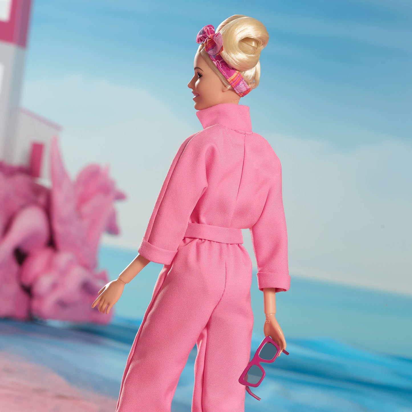 Barbie in Pink Power Jumpsuit – Barbie The Movie - Búp bê Sưu tầm Chính hãng Mattel