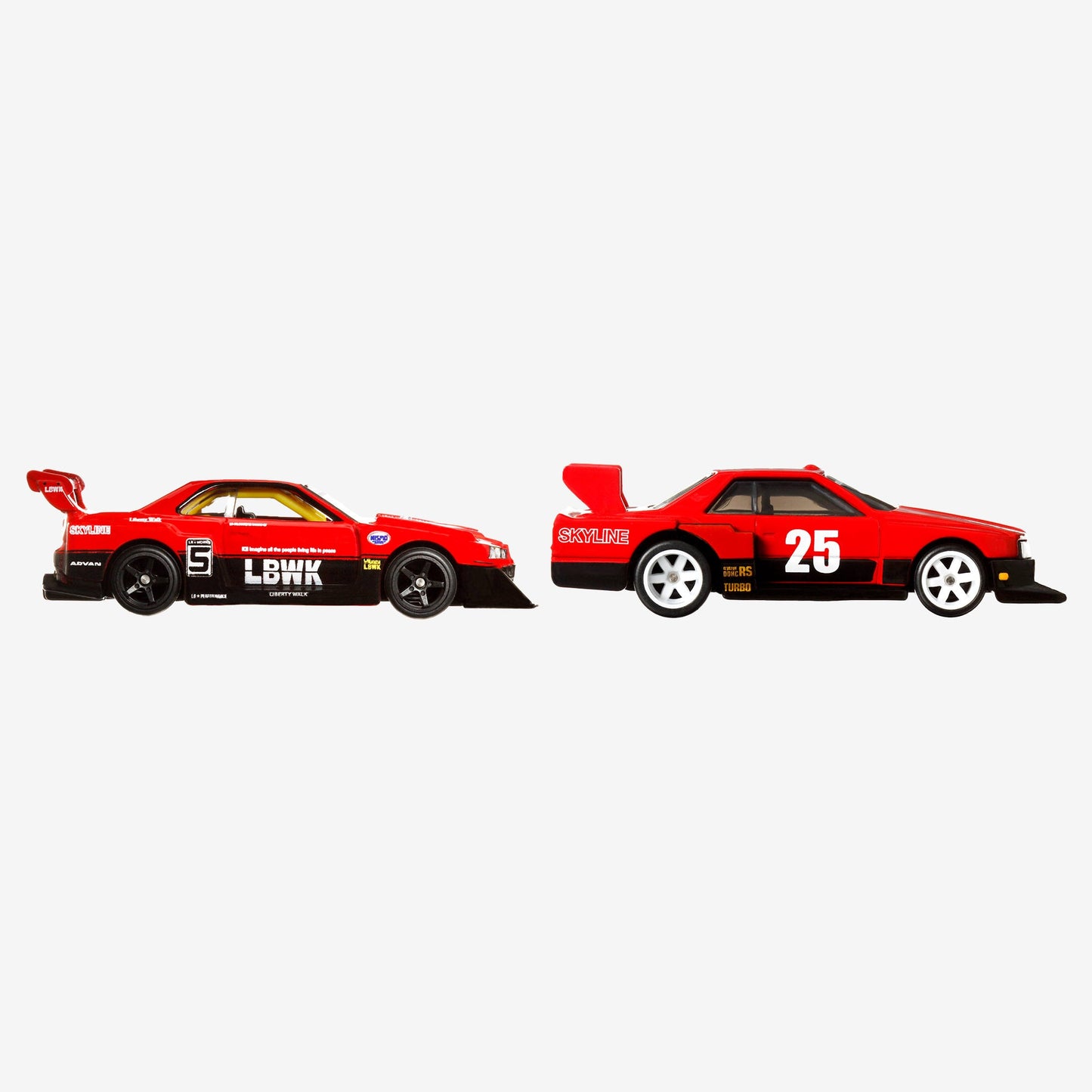 Hot Wheels Premium Car Culture 2-Pack - Nissan Skylines Bộ 2 Xe Mô Hình Kim Loại Tỷ Lệ 1:64 Mattel HKF49 - Hình ảnh bổ sung 5