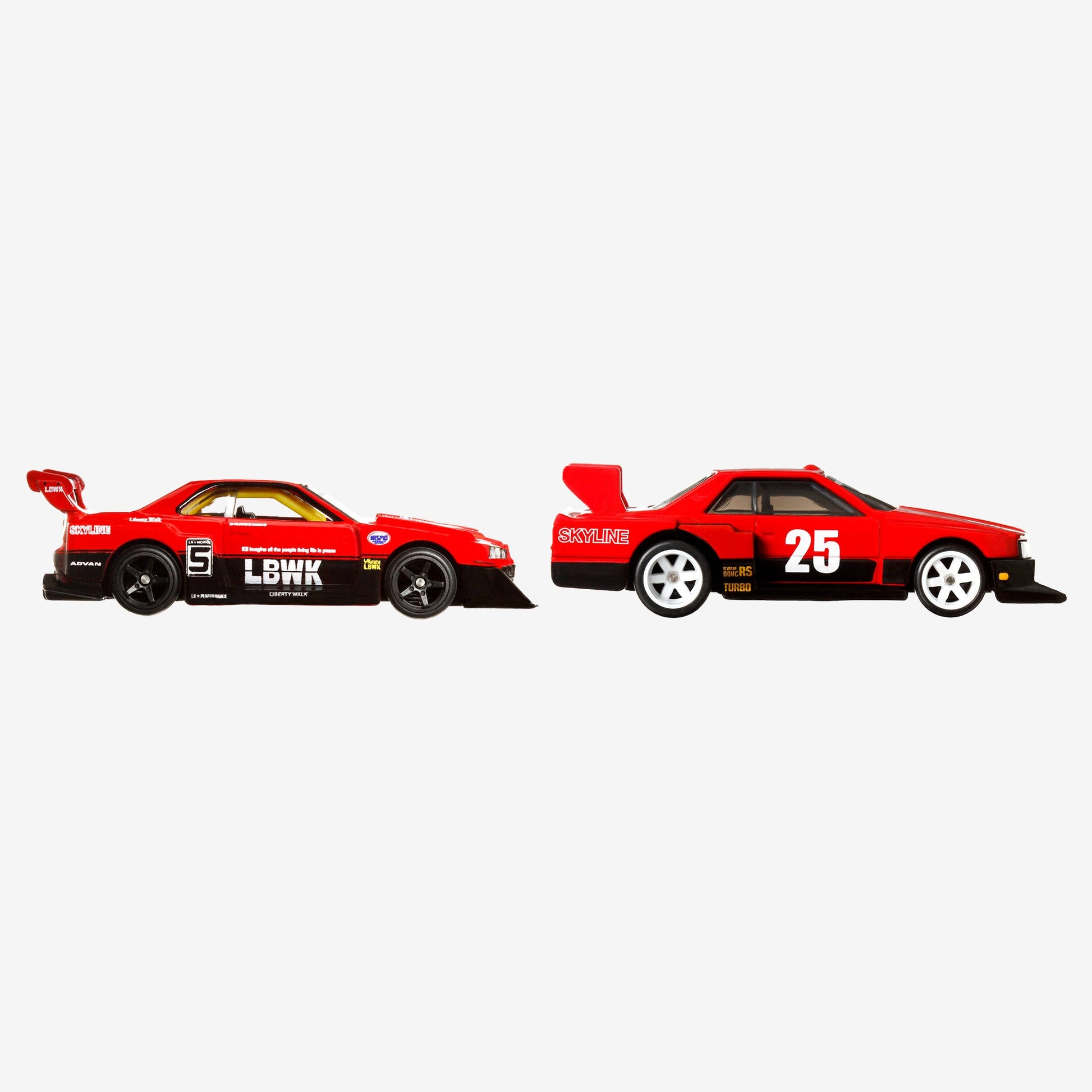 Hot Wheels Premium Car Culture 2-Pack - Nissan Skylines Bộ 2 Xe Mô Hình Kim Loại Tỷ Lệ 1:64 Mattel HKF49 - Hình ảnh bổ sung 5
