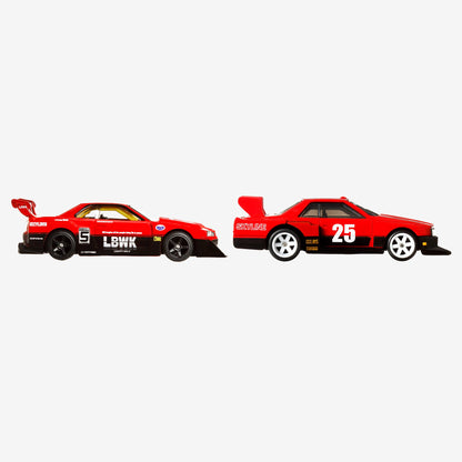 Hot Wheels Premium Car Culture 2-Pack - Nissan Skylines Bộ 2 Xe Mô Hình Kim Loại Tỷ Lệ 1:64 Mattel HKF49 - Hình ảnh bổ sung 5