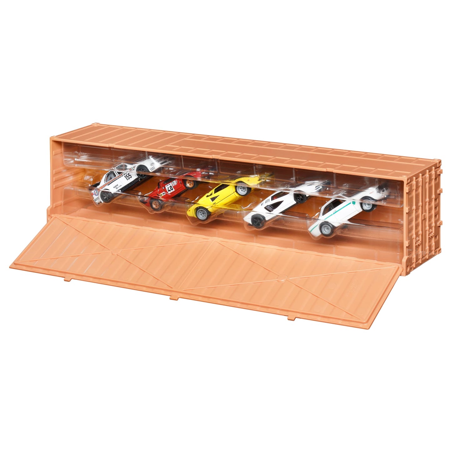 Hot Wheels Premium Car Culture Spettacolare Container Set - Bộ 5 Xe Mô Hình Siêu Xe Ý - Mattel - Hình ảnh sản phẩm