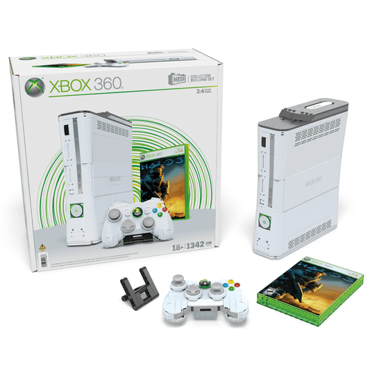 MEGA Microsoft Xbox 360 Replica Building Toy Kit - Bộ Đồ Chơi Lắp Ráp Mô Hình Sưu Tầm - MEGA