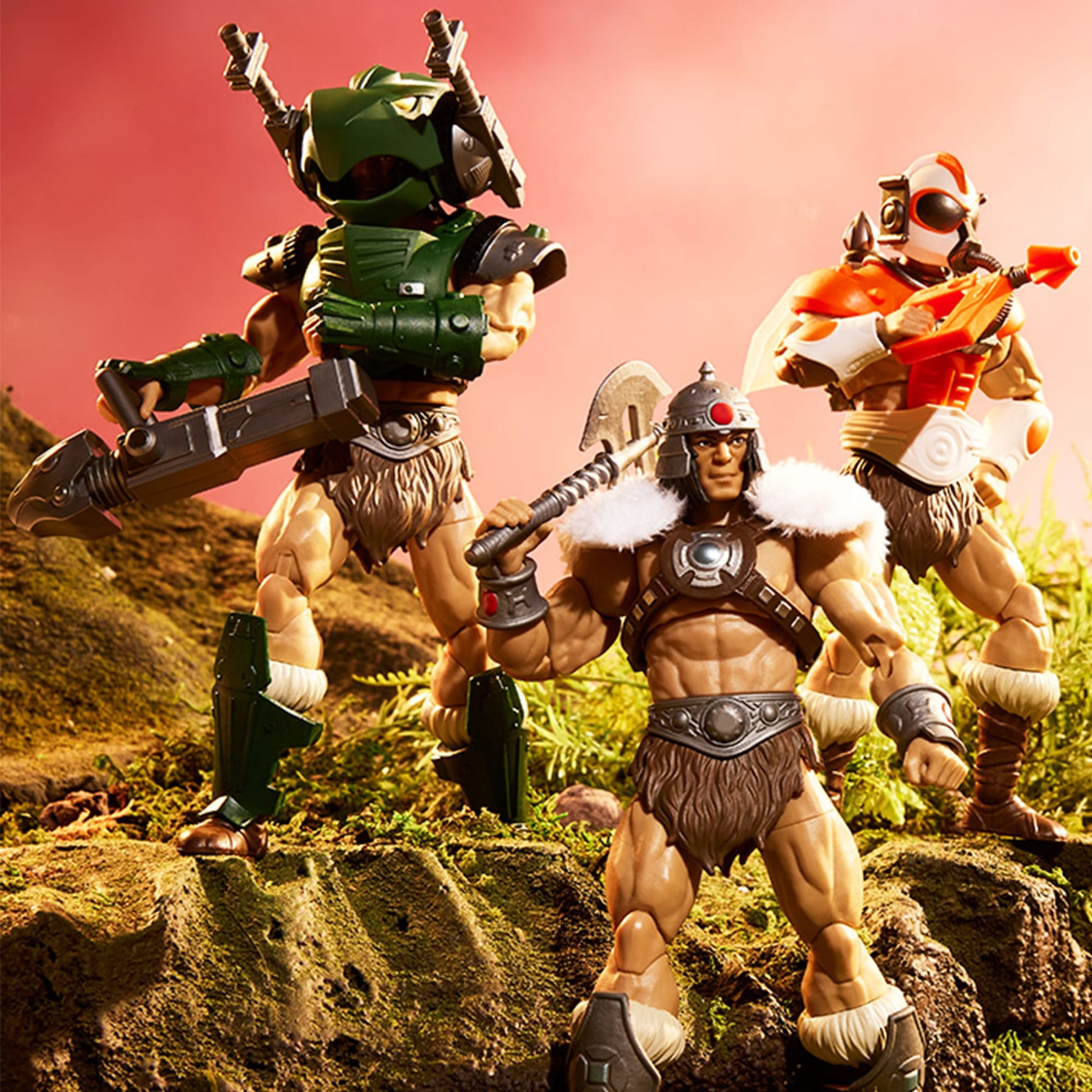 Masters of the Universe Masterverse Vykron Figure - Mô Hình Hành Động Cao Cấp Mattel HLB63 - Hình ảnh sản phẩm