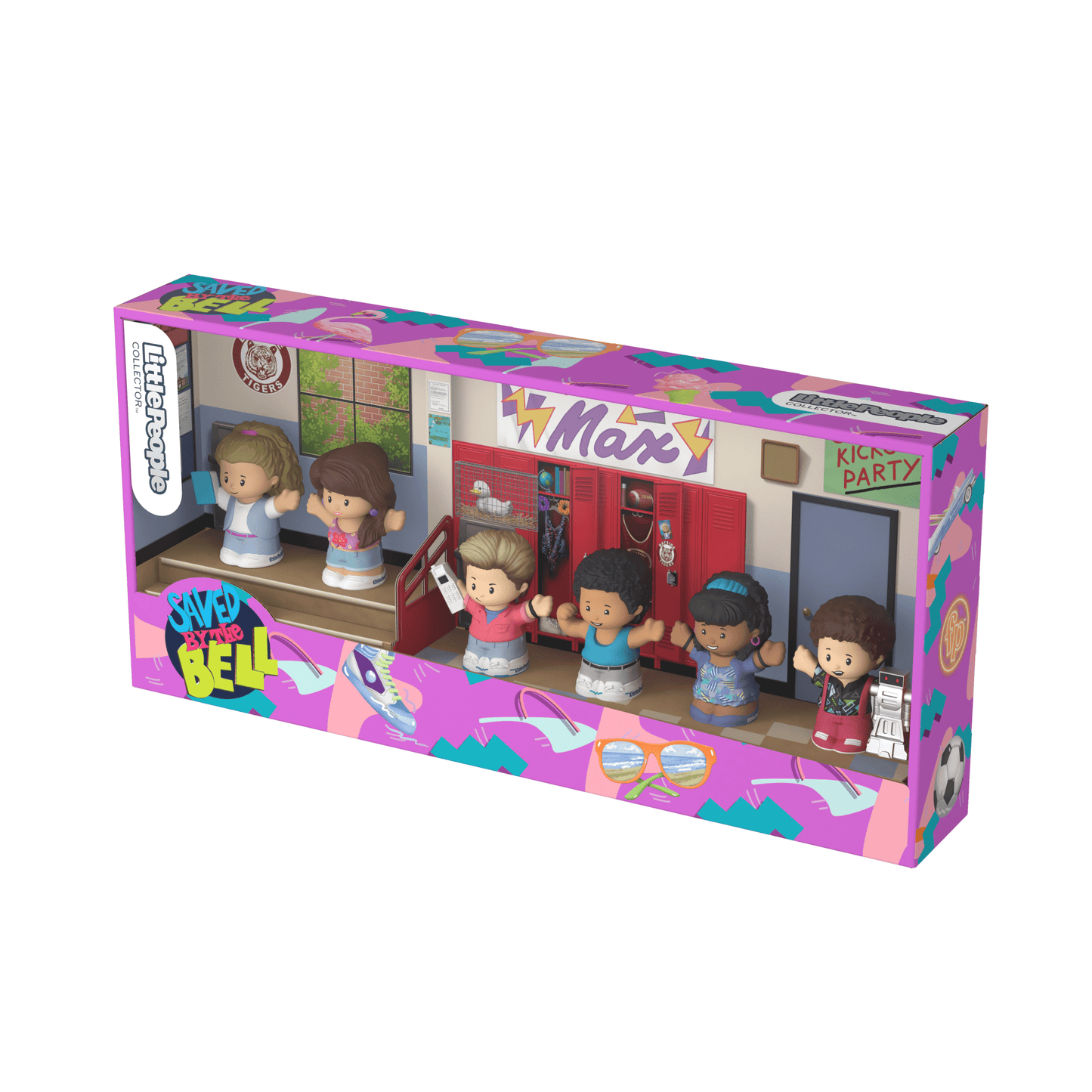 Little People Collector Saved by the Bell Special Edition Set - Bộ Mô Hình Sưu Tầm - Mattel HVG53