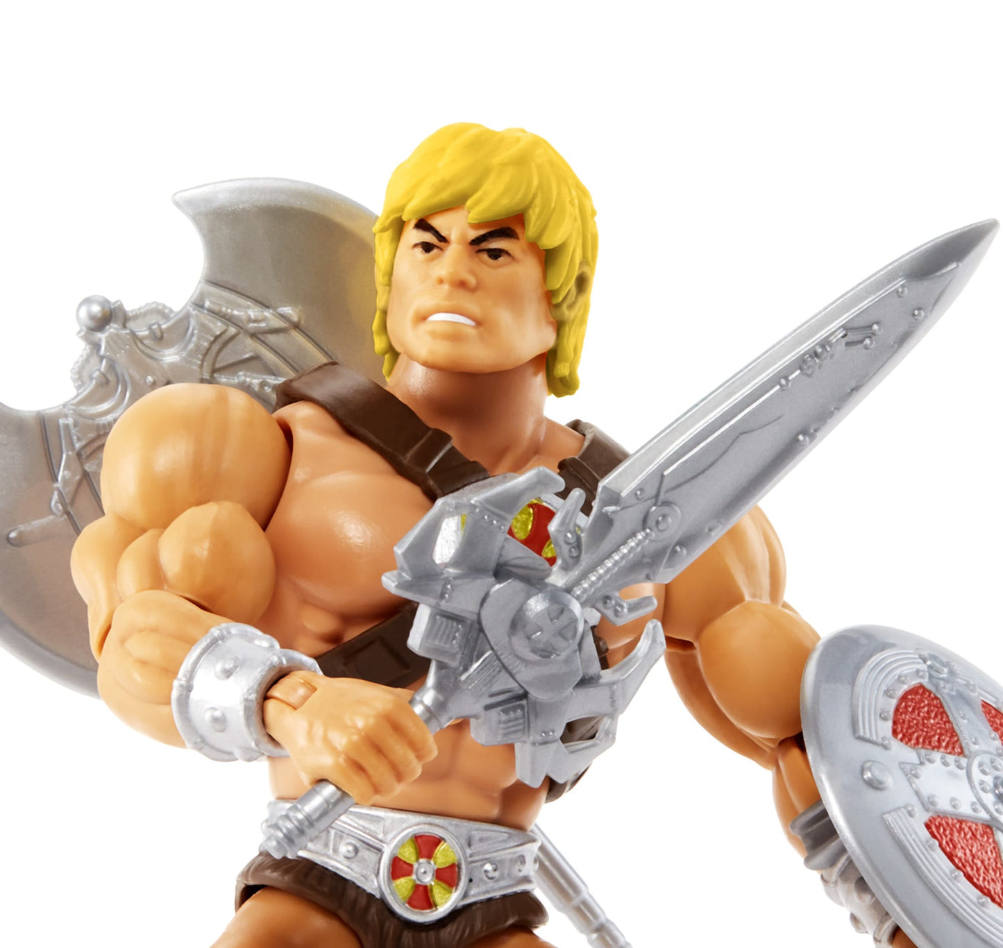 Masters of the Universe Origins 200X He-Man Action Figure - Mô Hình Nhân Vật Khớp Nối - Mattel HDR96 - Hình ảnh bổ sung 7