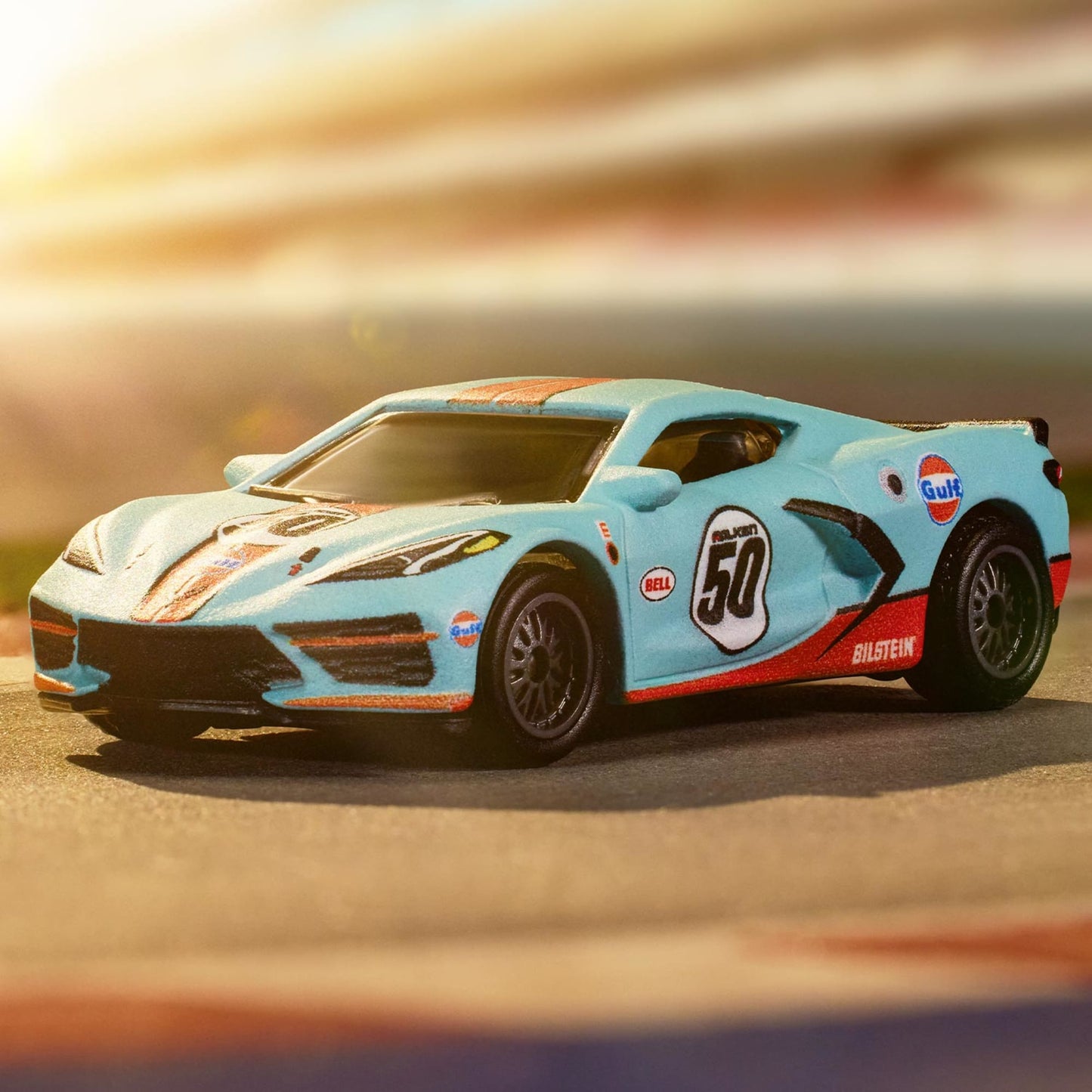 Matchbox 2020 Corvette - Mô hình xe 1:64 Gulf Racing HJW59 - Hình ảnh bổ sung 5