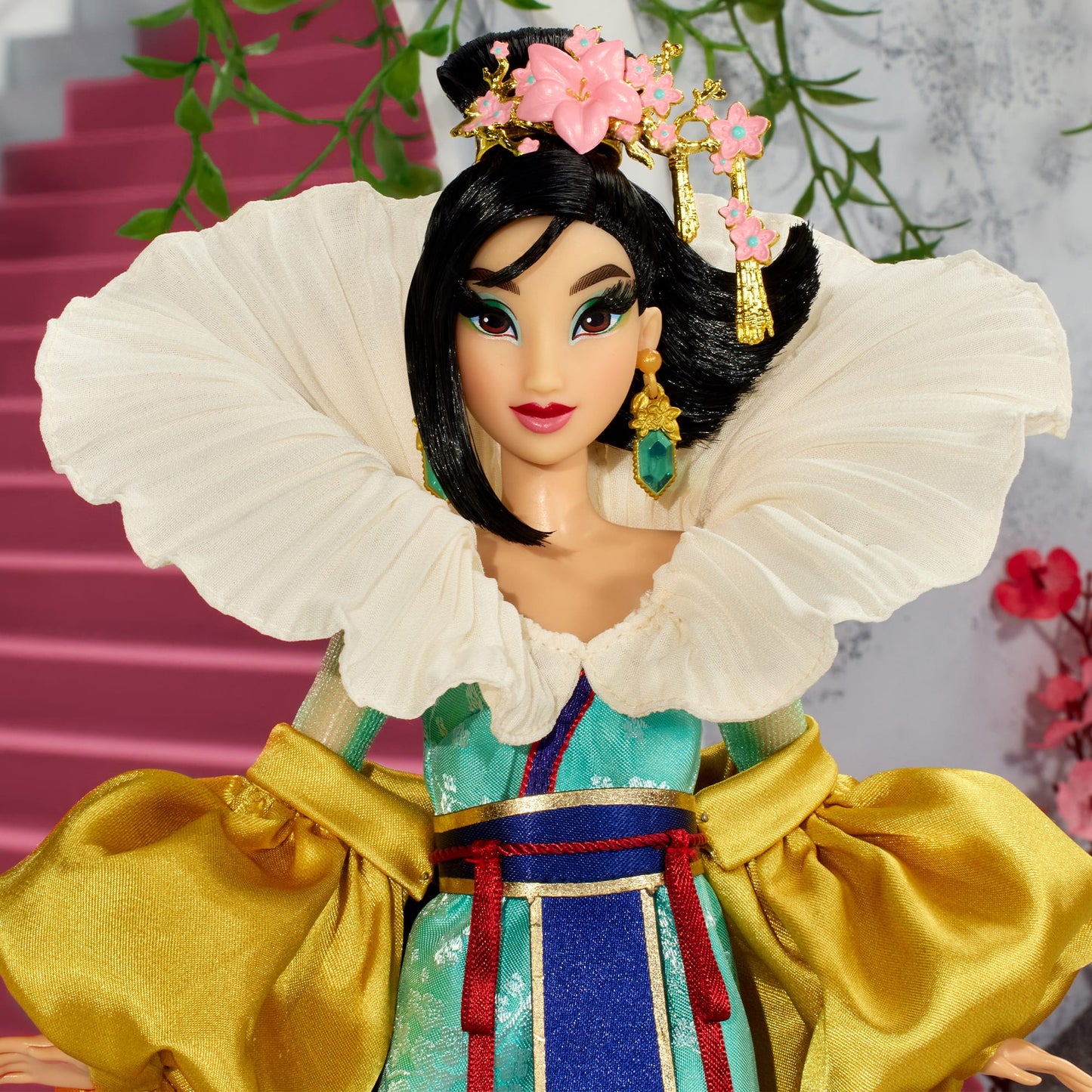 Enchanted Elegance Collection Mulan Doll - Búp Bê Sưu Tầm Cao Cấp - Disney Collector Mattel - Góc nhìn khác 3