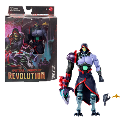 Masters of the Universe Skeletor Action Figure - Mô Hình Hành Động Masterverse Revolution Mattel HYC46 - Hình ảnh chi tiết 2