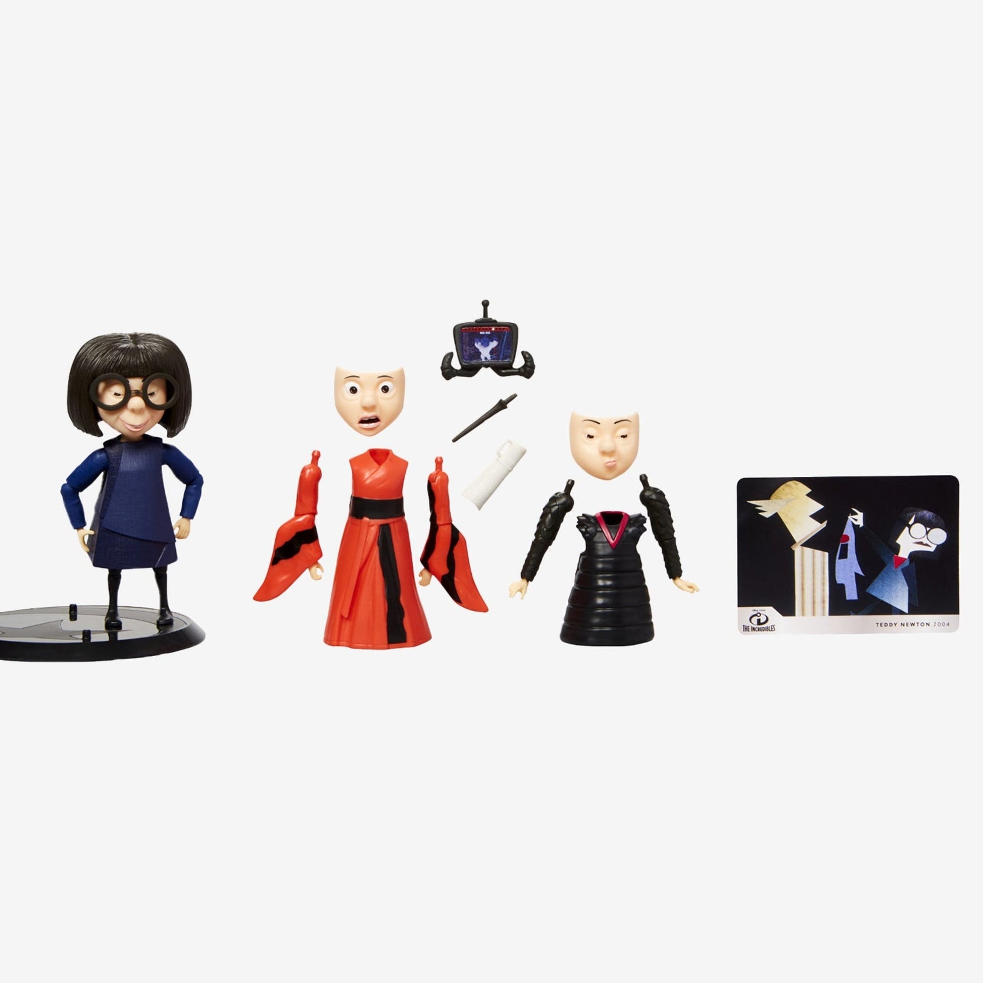 Pixar Spotlight Series Edna Mode Collector Figure The Incredibles - Mô hình sưu tầm cao cấp - Mattel Creations GWG70 - Hình ảnh chi tiết 2