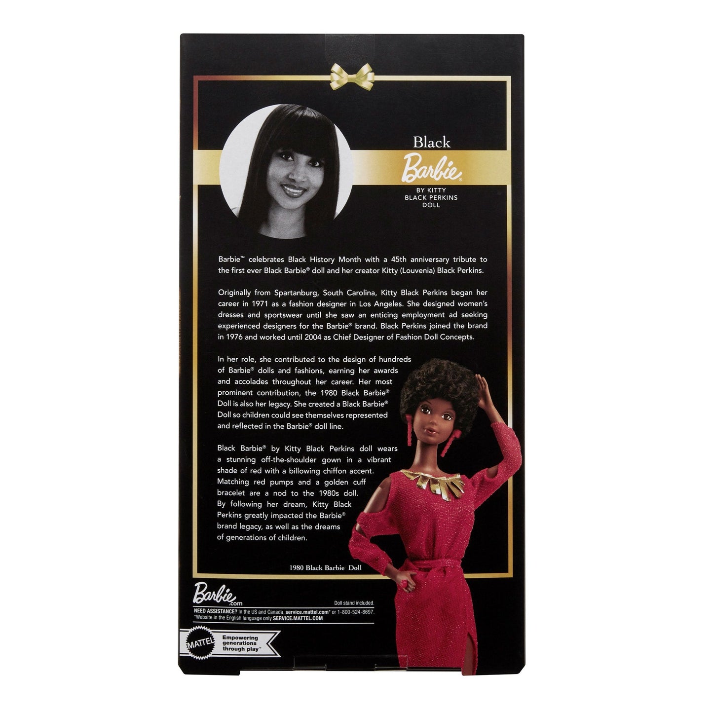 Black Barbie by Kitty Black Perkins Doll