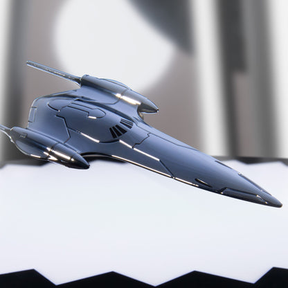 Hot Wheels STAR WARS Starships Select Royal Naboo Starship - Mô hình Tàu Vũ Trụ Die-cast Cao Cấp - Mattel JBG50 - Hình ảnh sản phẩm