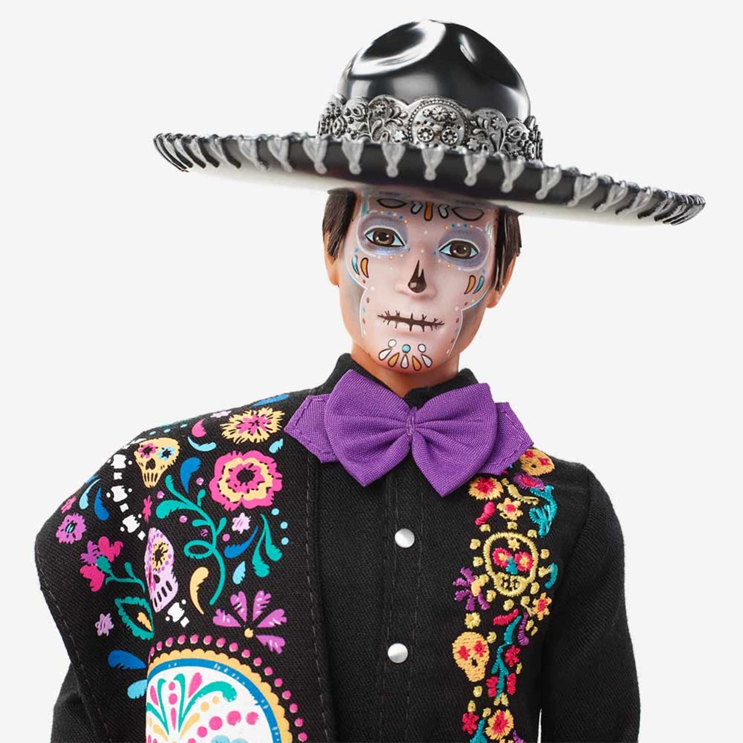 Barbie 2021 Dia De Muertos Ken Doll - Búp Bê Sưu Tầm Lễ Hội Người Chết - Mattel Signature - Hình ảnh chi tiết 2