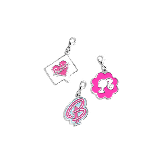 Barbie 2000's Enamel Charm Set - Bộ Charm Cài Phụ Kiện - Barbie Signature