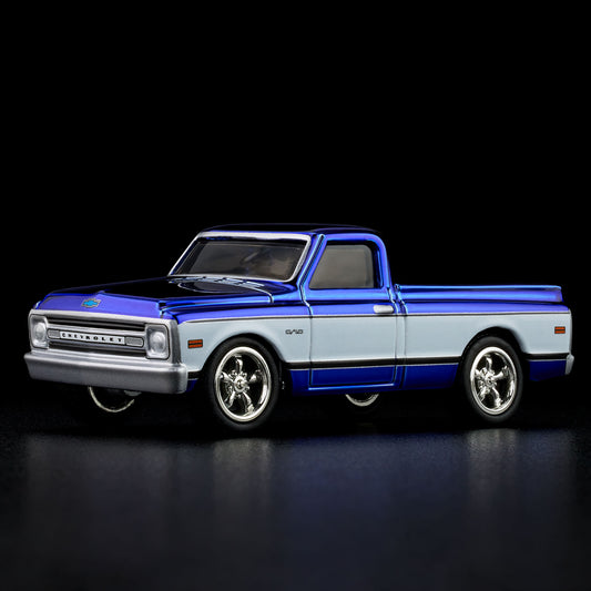 RLC Exclusive 1969 Chevy C-10 Mô Hình Xe Bán Tải Hot Wheels Red Line Club