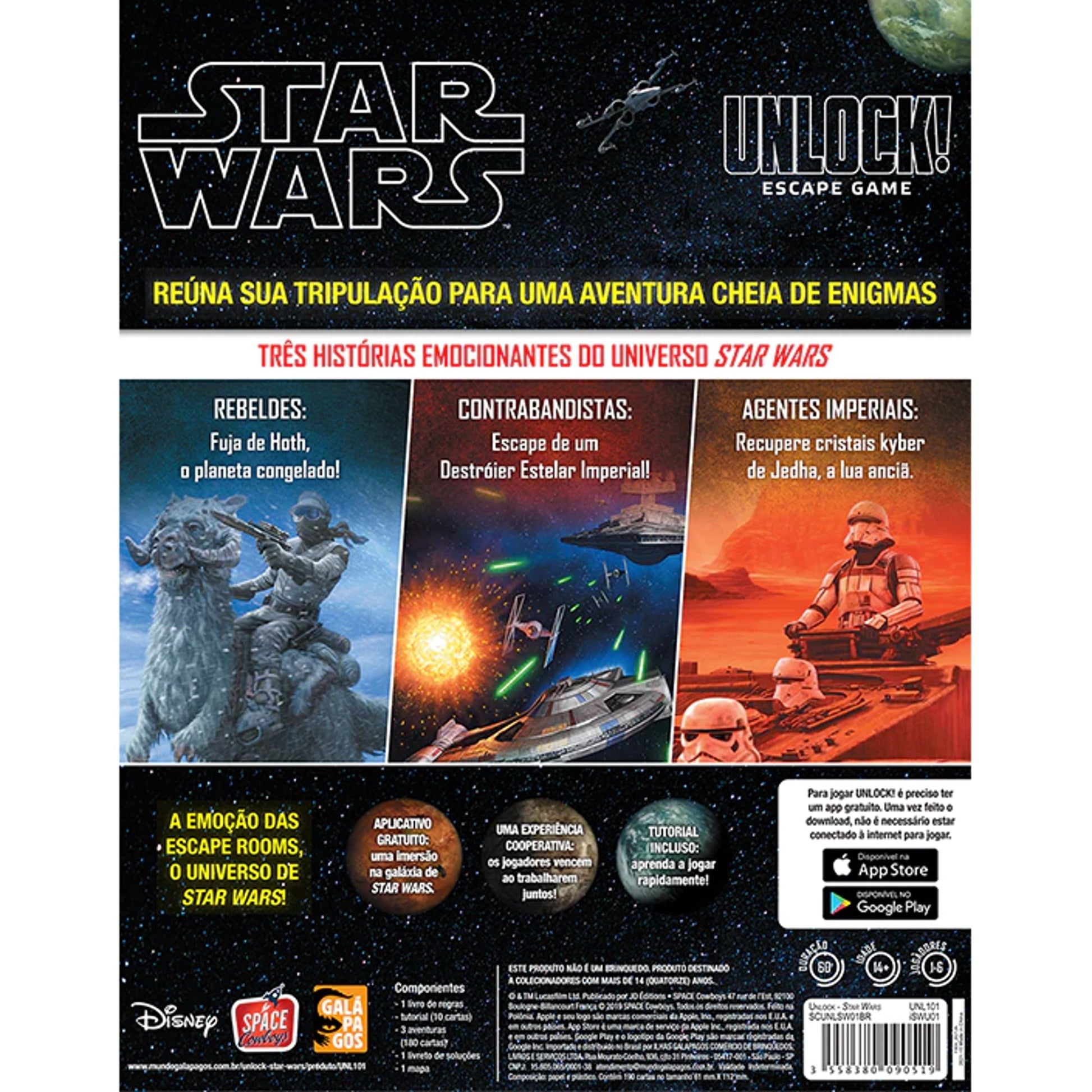 Unlock! Star Wars - Board Game Thẻ Bài Escape Room - Space Cowboys - Hình ảnh chi tiết 2