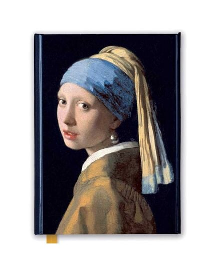 Johannes Vermeer: Girl with a Pearl Earring (Foiled Journal) - Notebook