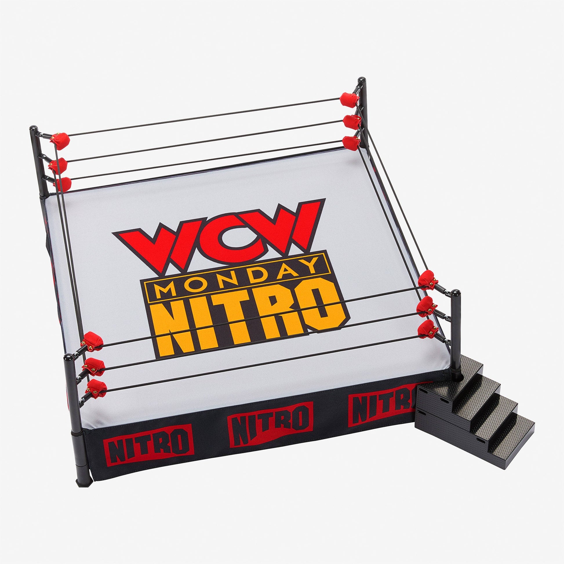 WWE Ultimate Edition WCW Monday Nitro Ring w/ Eric Bischoff - Sàn Đấu & Mô Hình Đồ Chơi Cao Cấp - Mattel Creations - Hình ảnh bổ sung 6