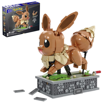 MEGA Pokémon Motion Eevee Building Set - Bộ lắp ráp mô hình chuyển động - MEGA Mattel