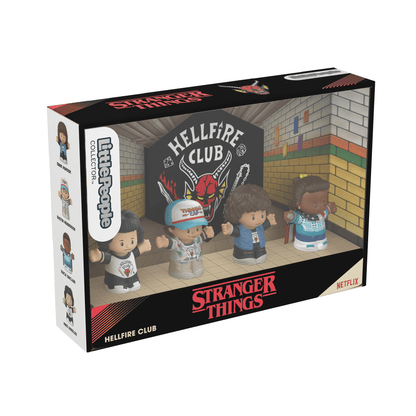 Little People Collector Stranger Things Hellfire Club Special Edition Set - Bộ Mô Hình Sưu Tầm Nhân Vật - Fisher-Price Fisher