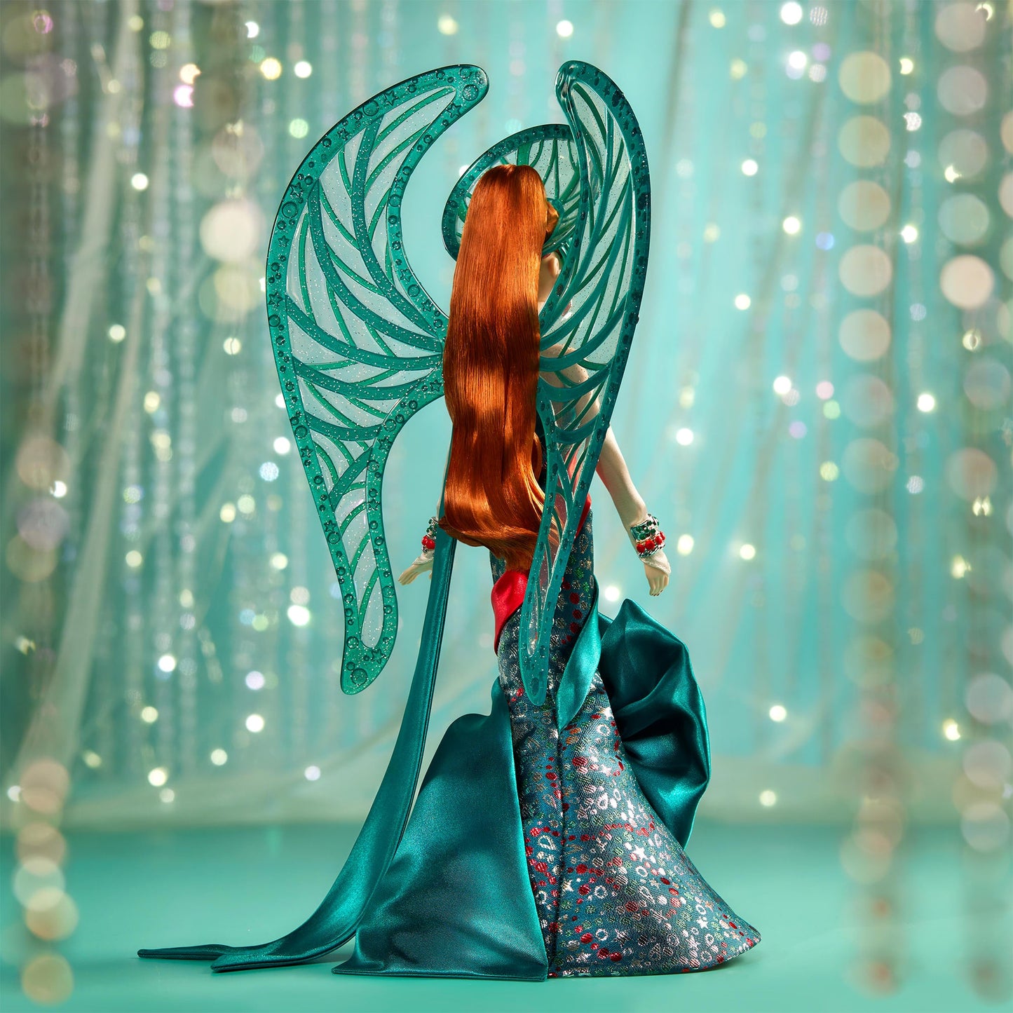 Bob Mackie Holiday Angel Barbie Doll - Búp Bê Barbie Sưu Tầm Cao Cấp - Barbie Signature HRM70 - Hình ảnh chi tiết 2