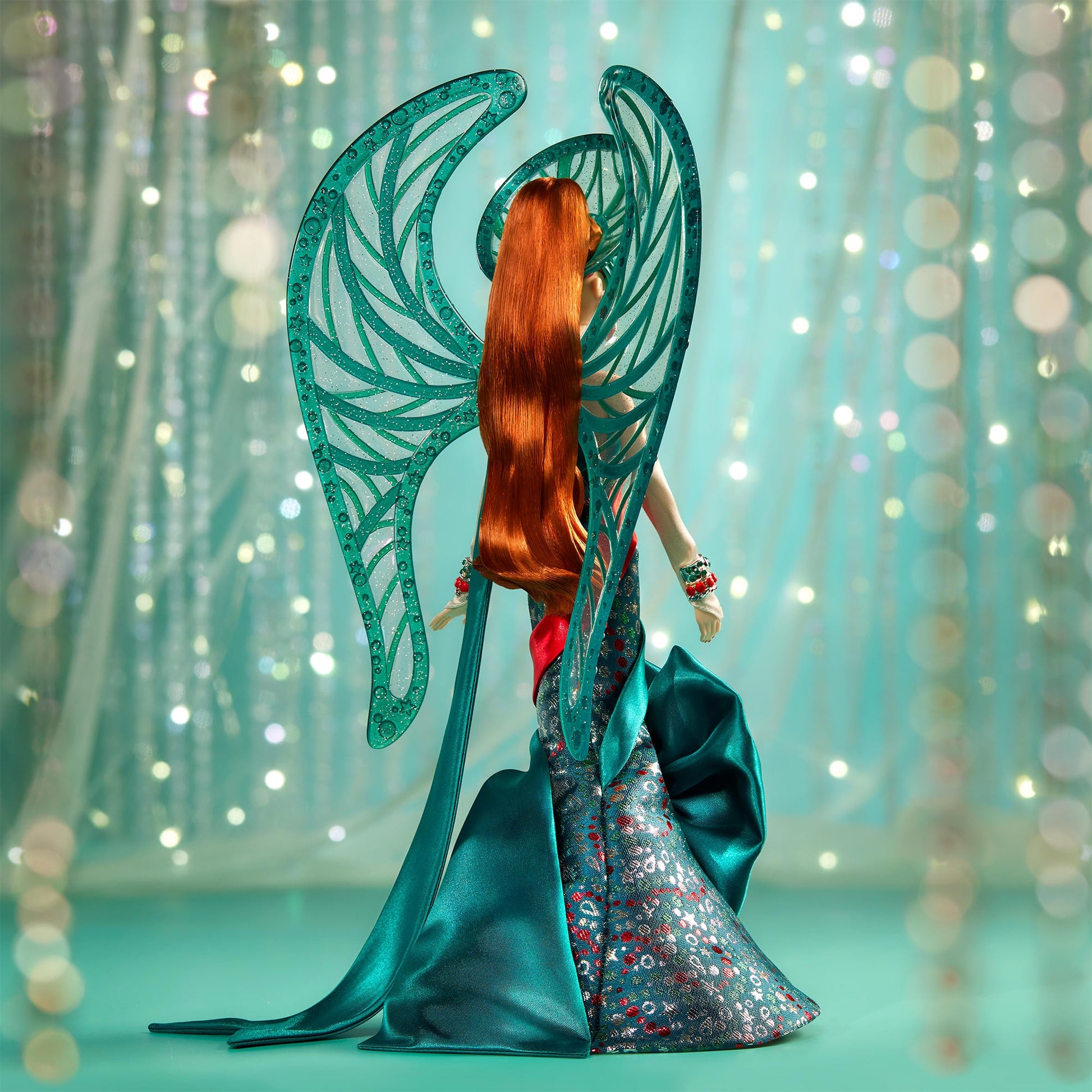 Bob Mackie Holiday Angel Barbie Doll - Búp Bê Barbie Sưu Tầm Cao Cấp - Barbie Signature HRM70 - Hình ảnh chi tiết 2