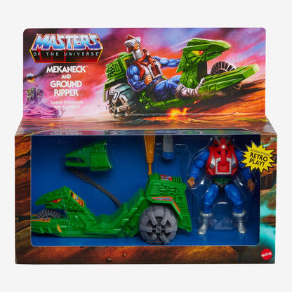 Masters of the Universe Origins Ground Ripper & Mekaneck Action Figure - Mô Hình Nhân Vật & Xe Sưu Tầm - Mattel HKM62 - Hình ảnh bổ sung 9
