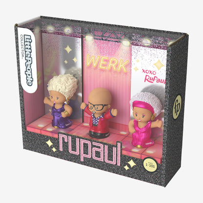 Little People Collector Rupaul Special Edition Figure Set - Bộ Mô Hình Sưu Tầm RuPaul - Fisher-Price - Hình ảnh bổ sung 8