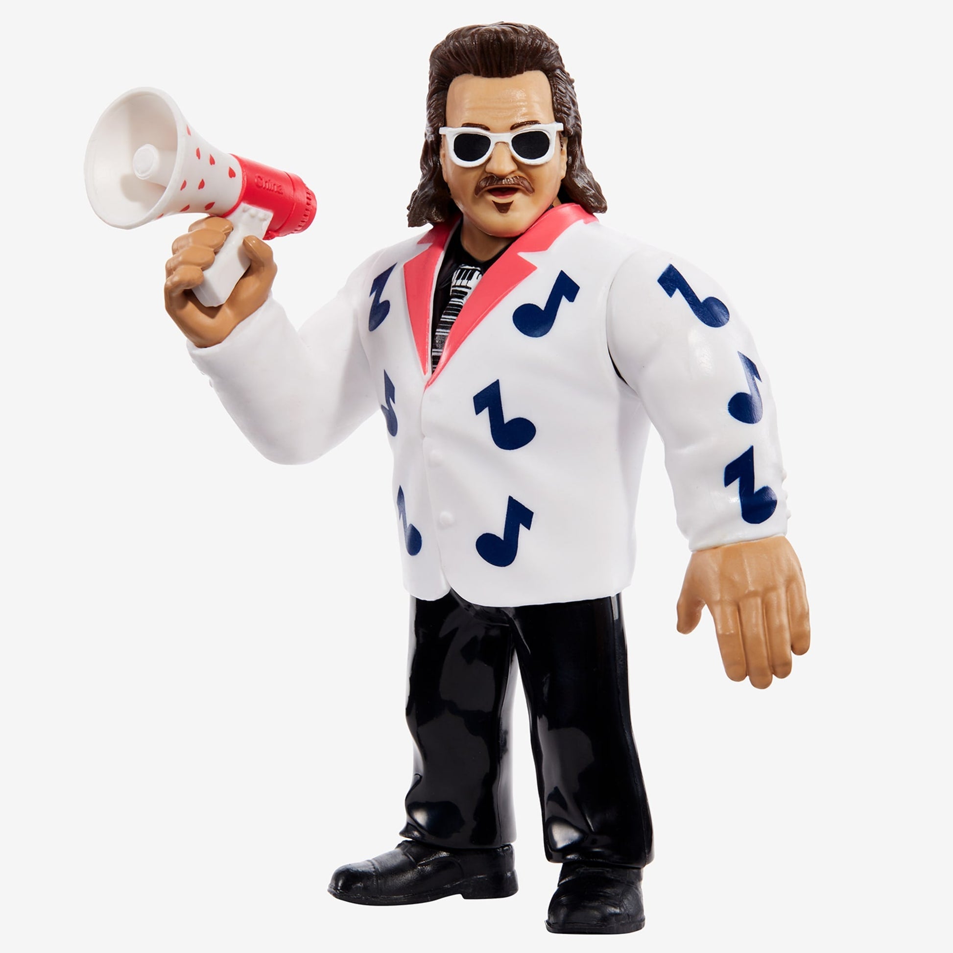 WWE Retro Figures Set Wave 2 - Bộ 4 Mô Hình Đấu Vật Mỹ - Mattel HDX85 - Góc nhìn khác 3