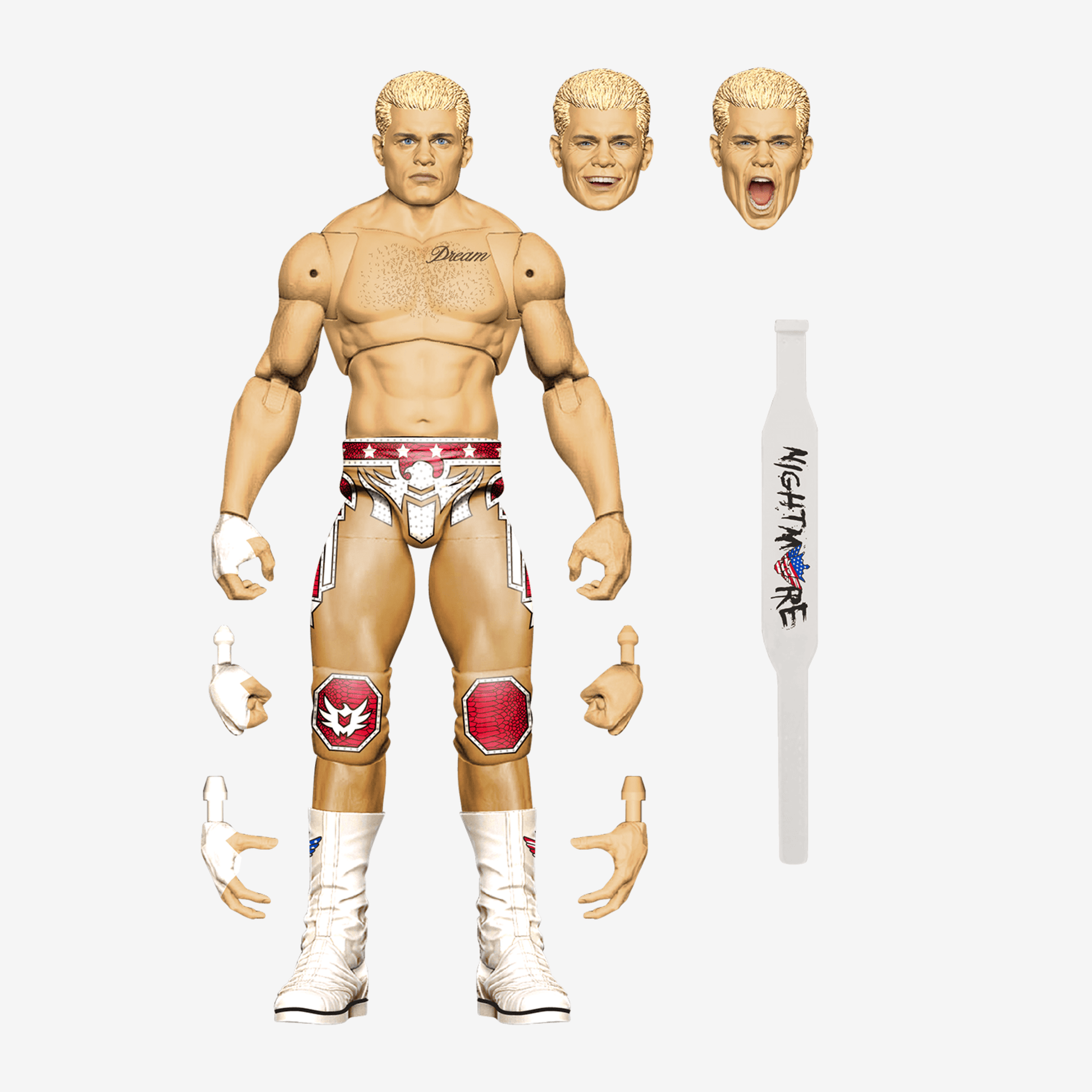WWE Cody Rhodes Ultimate Edition Figure - Mô Hình Hành Động Siêu Sao Mattel - Hình ảnh sản phẩm