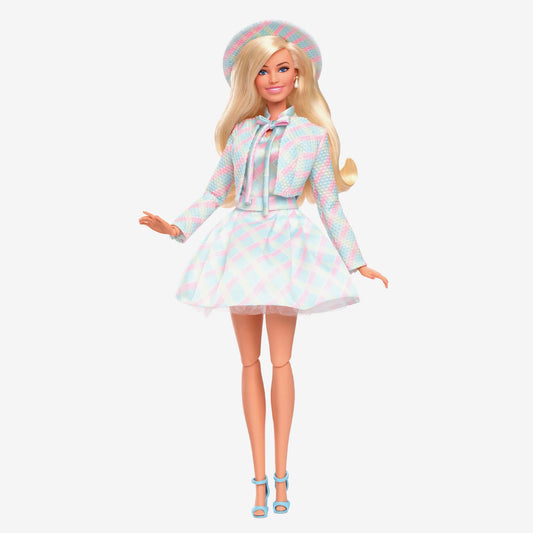 Barbie in Plaid Matching Set – Barbie The Movie - Búp bê sưu tầm thời trang cao cấp Mattel Signature - Hình ảnh sản phẩm