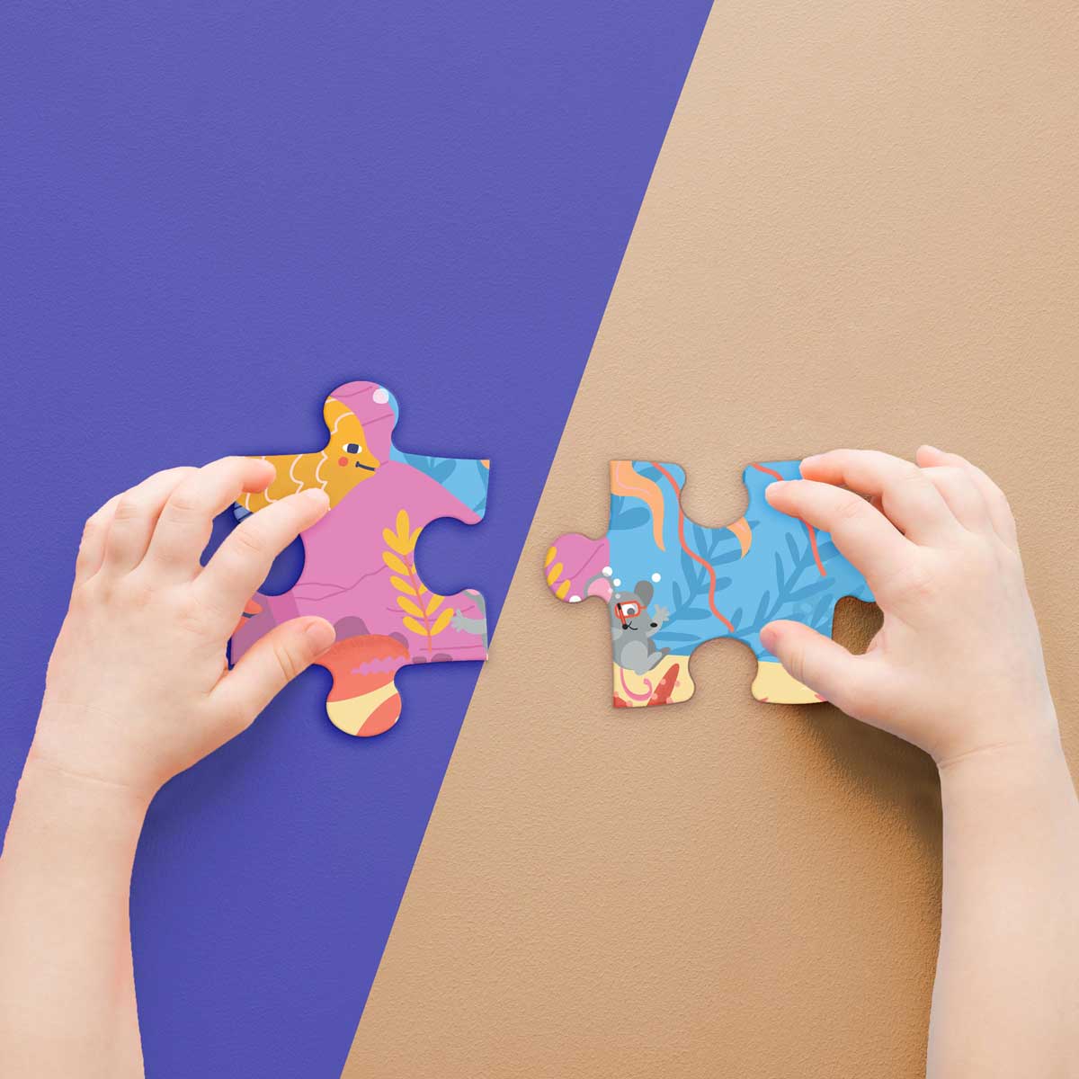 Junior Jigsaw Carry & Play Under the Sea (45 pieces)