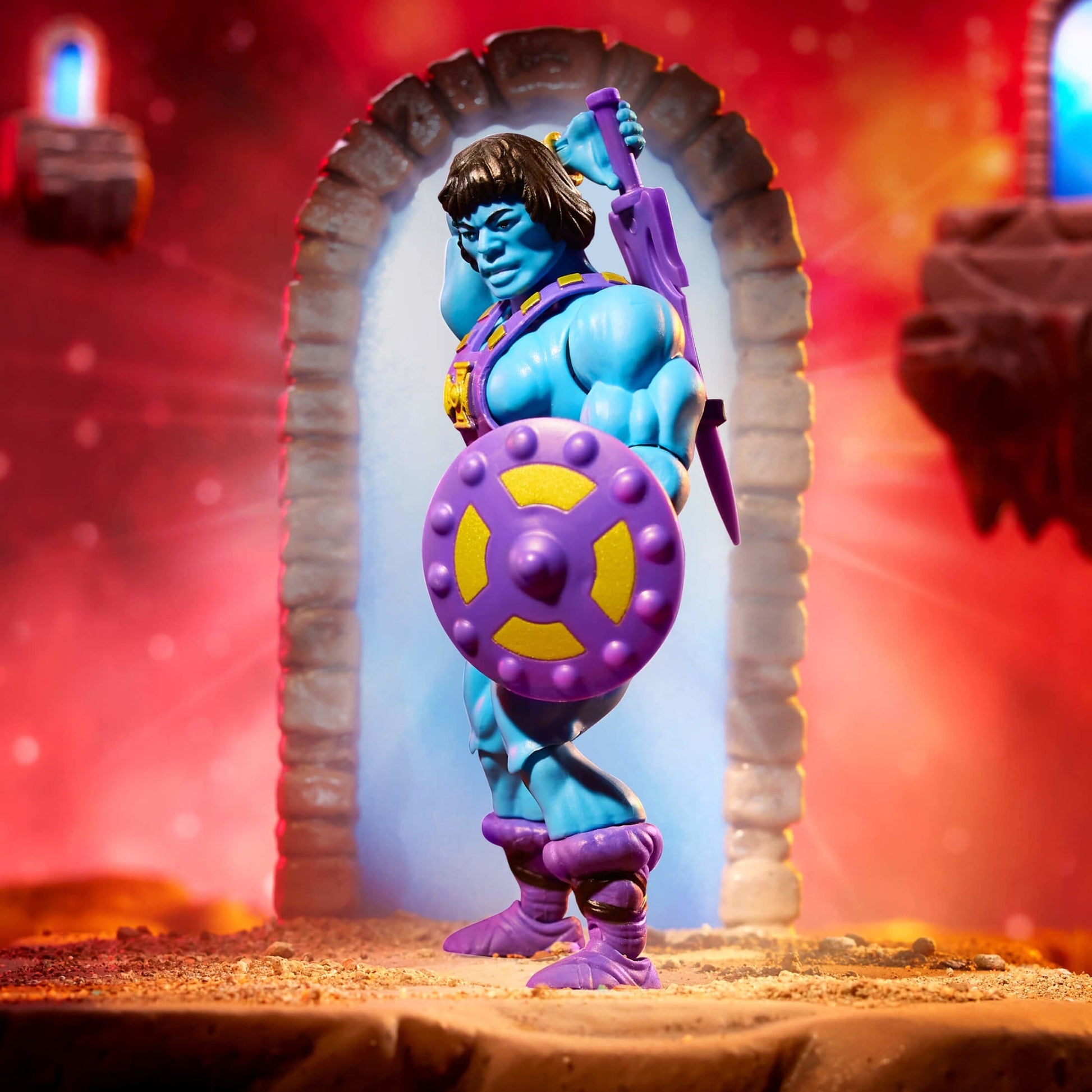 Masters of the Universe Origins He-Skeletor Figure - Mô hình hành động cao cấp Mattel - Hình ảnh sản phẩm