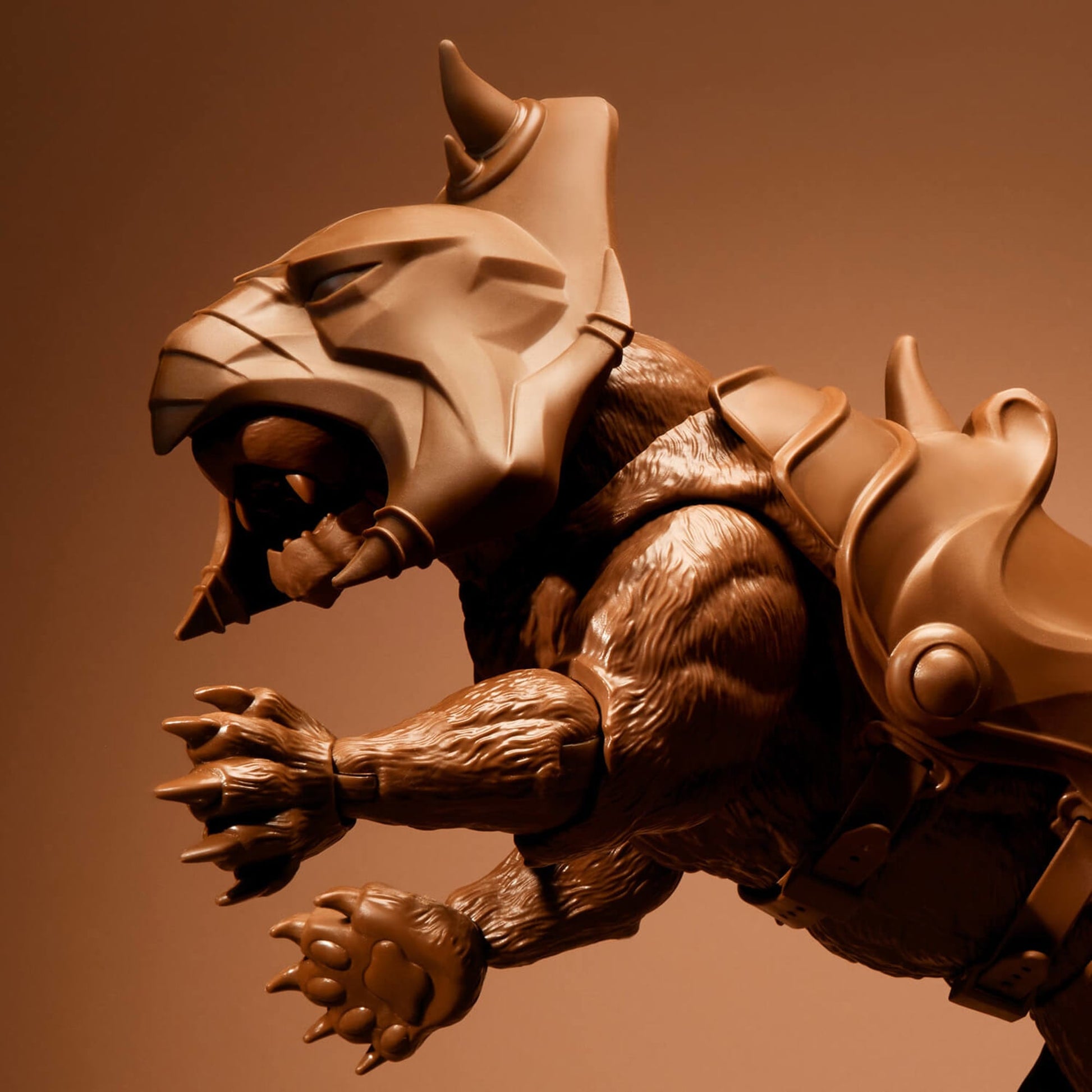 Virgil Abloh x MOTU Battle Cat Collector Figure Mô Hình Nhân Vật Nghệ Thuật Cao Cấp Mattel Creations - Hình ảnh chi tiết 2