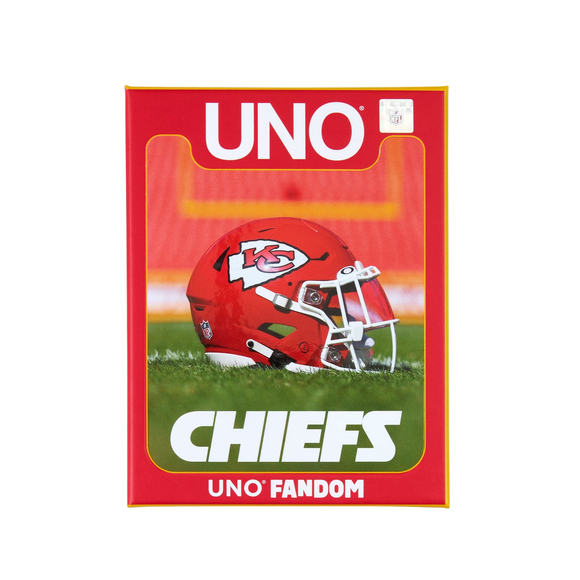 UNO Fandom NFL Kansas City Chiefs Game Deck - Trò chơi thẻ bài thể thao - Mattel Mattel - ảnh 4 - Board games thẻ bài