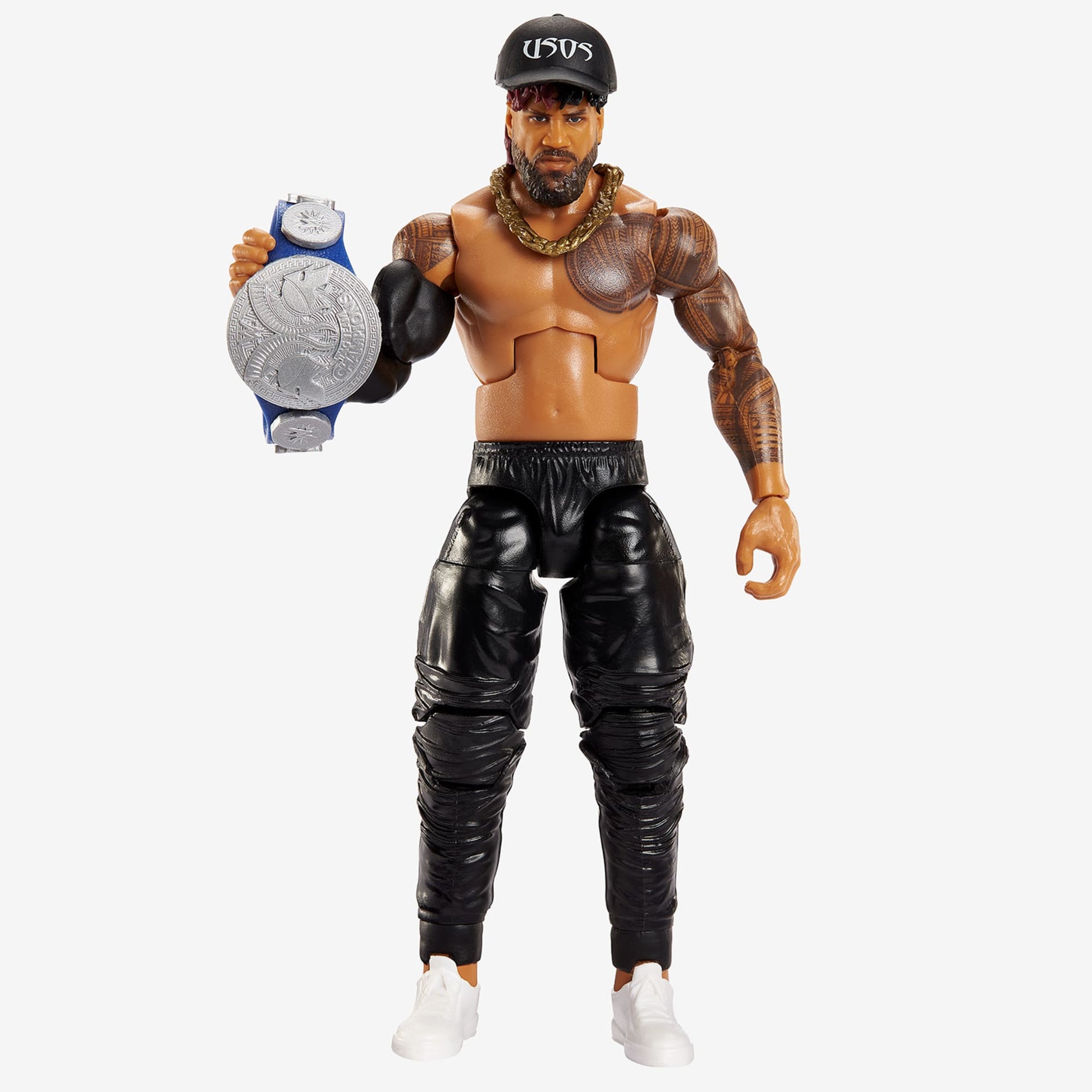 WWE Jimmy Uso Elite Collection Action Figure - Mô hình nhân vật WWE Cao Cấp - Mattel Elite - Hình ảnh sản phẩm