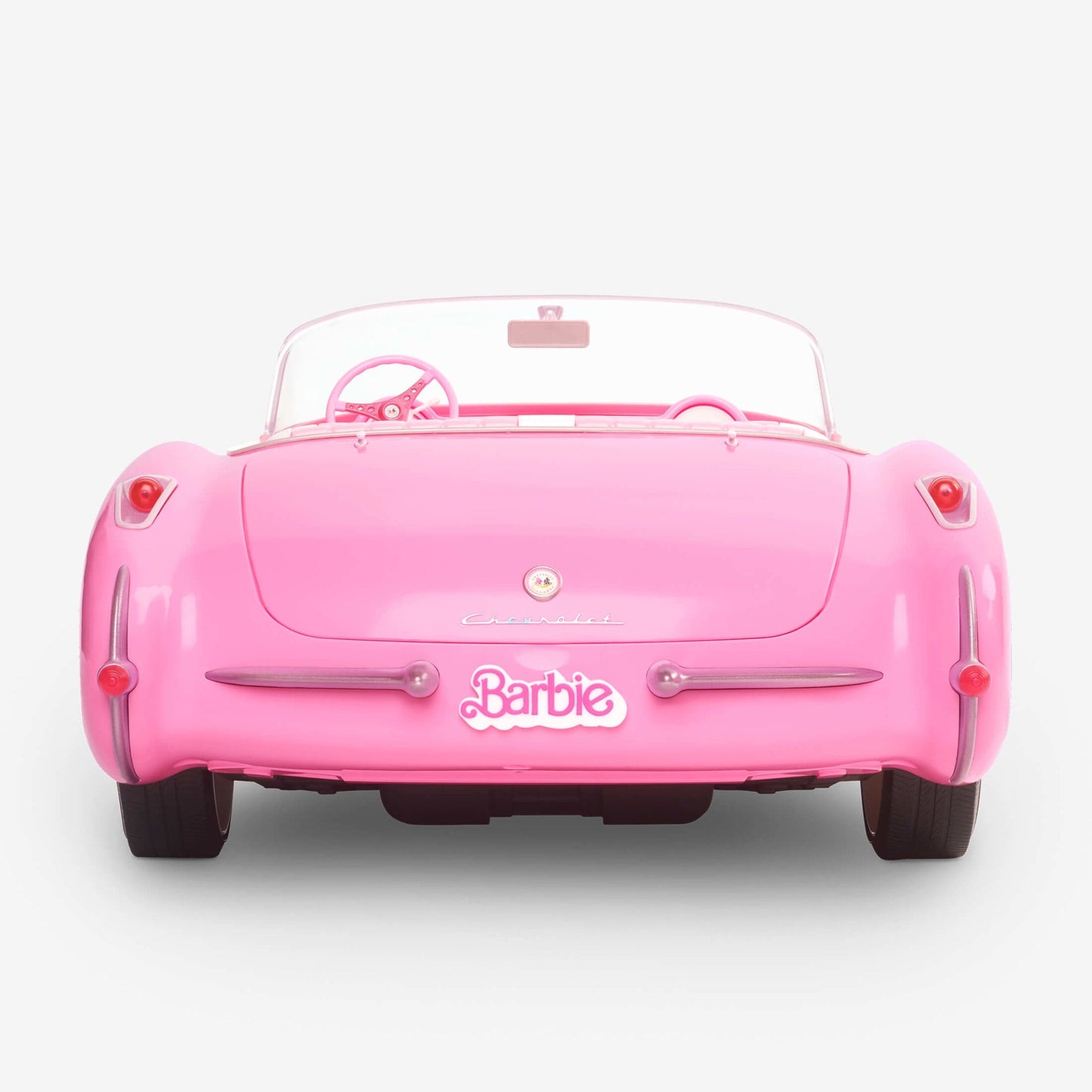 Barbie The Movie Pink Corvette Convertible - Xe Mui Trần Sưu Tầm Mattel - Hình ảnh bổ sung 4