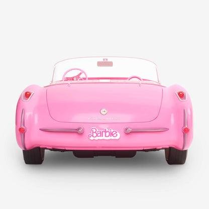 Barbie The Movie Pink Corvette Convertible - Xe Mui Trần Sưu Tầm Mattel - Hình ảnh bổ sung 4