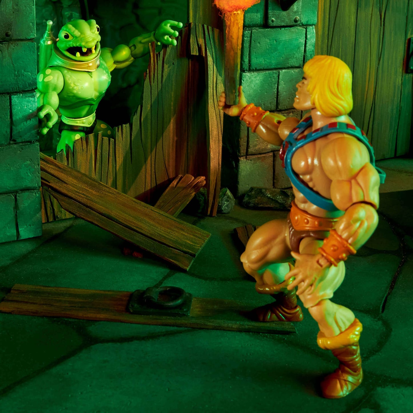 MOTU Origins Frog Monger Figure - Mô Hình Nhân Vật Hành Động Masters of the Universe - Mattel Creations - Hình ảnh bổ sung 5
