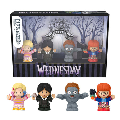 Little People Collector Wednesday TV Series Special Edition Set - Bộ Mô Hình Nhân Vật Sưu Tầm - Mattel - Hình ảnh sản phẩm