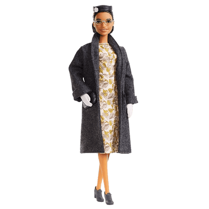 Rosa Parks Barbie Inspiring Women Doll - Búp bê Sưu tầm Hình mẫu Truyền cảm hứng Barbie Signature - Hình ảnh sản phẩm