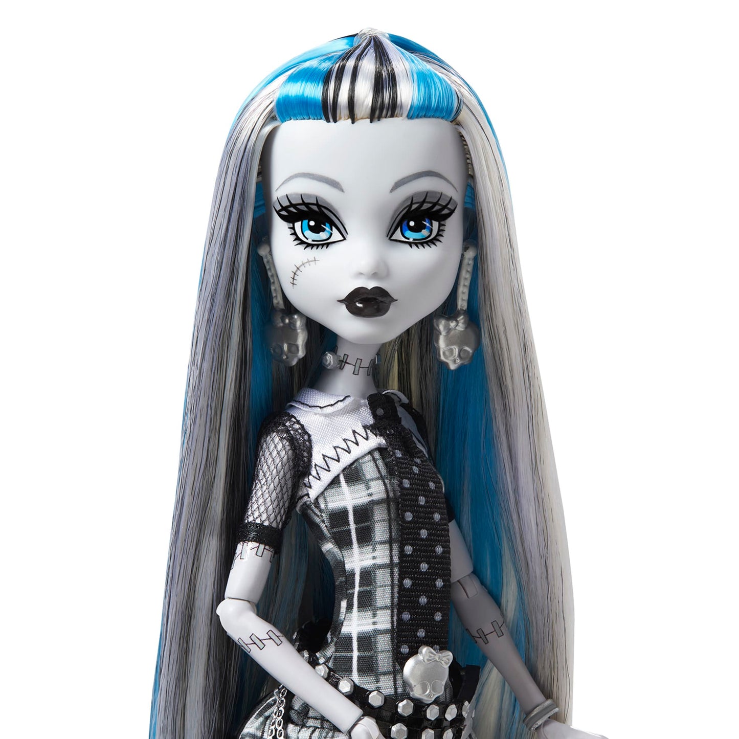 Monster High Reel Drama Frankie Stein Doll - Búp Bê Sưu Tầm Phiên Bản Đen Trắng - Mattel HKN29 - Góc nhìn khác 3